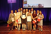 Die Preisträgerinnen und Preisträger der Jahrgangsfeier 2019. Herzlichen Glückwunsch!