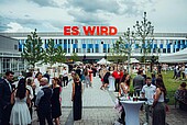 Sommerfest auf dem Außengelände