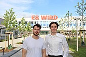 Claudio Albano (links) und Maurice Fuchs (Bild: StuPa)