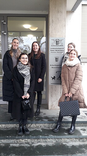 IPO Studierende am Arbeitsgericht