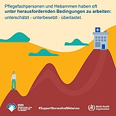Motiv aus der DBfk-Posterserie "Pflege-Bilder-Perspektiven: Berufe mit Menschen" (Bild: www.dbfk.de)