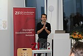 Prof. Dr. Sebastian Vollmer, Professor im Fachbereich Informatik an der TU Kaiserslautern (Bild: HWG LU)