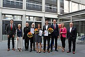 Gruppenbild Preisverleihung VFF und Gleichstellung