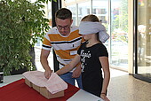 The knowledge rally was also about the sense of touch.