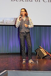 Statt Festrede: Comedian Dr. Christian CHAKO Habekost präsentierte Auszüge aus seinem aktuellen Programm. 