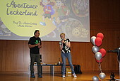 Das Dozententeam auf der Bühne