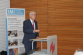 State Secretary Dr. Thomas Griese at IMI's project closing event, Sept. 24, 2019.