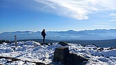 Schneewanderung