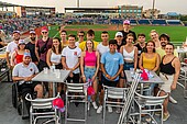 Besuch Pensacola Blue Wahoos Baseballspiel
