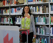 Prof. Dr. Ellen Bareis, Vizepräsidentin für Studium & Lehre, Qualitätsmanagement, Kunst & Kultur, bei der Erstsemesterbegrüßung zum Sommersemester 2021 (Bild: HWG LU)