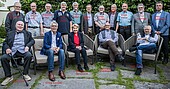 Gruppenbild des Jubiläumstreffens (Bild: Abschlussjahrgang 1972)