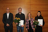 Gruppenbild mit Preisträgern