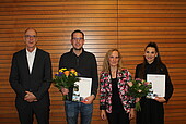 Gruppenbild mit Preisträgern