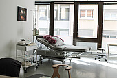Simulation eines Krankenhauszimmers
